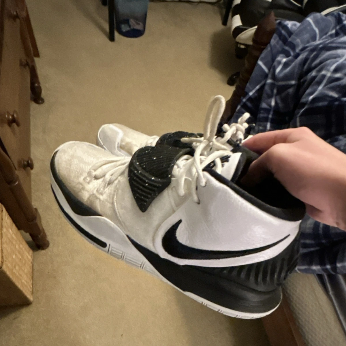 Nike Kyrie 6 Team White Black - огромный выбор по лучшим ценам | eBay