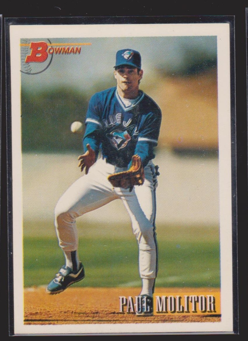 Paul Molitor Cards Inserts Vintage Premium Collection LOOK