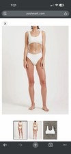 Myra Swim Diego Top in Vanilla, size medium