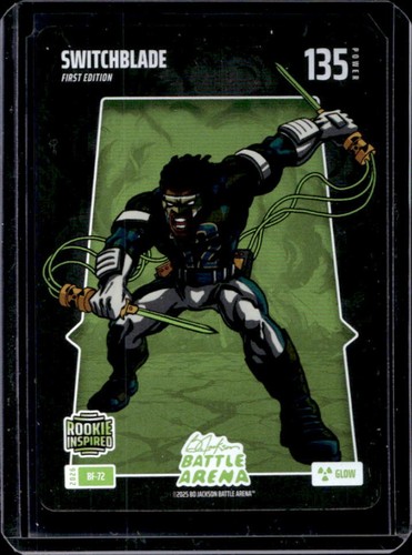 2025 Bo Jackson Battle Arena Travis Hunter Switchblade Glow Rookie RC #BF-72