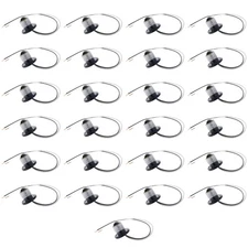 25 Leviton Phenolic Flanged Adapters Male E26 Medium Base 18ga Wire Leads 660W