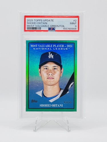 2025 Topps Update Most Valuable #MV-2 Shohei Ohtani Dodgers
