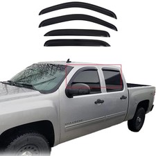 Tape On Window Visors Rain Guards Compatible with 2007-2013 Chevrolet Silvera...