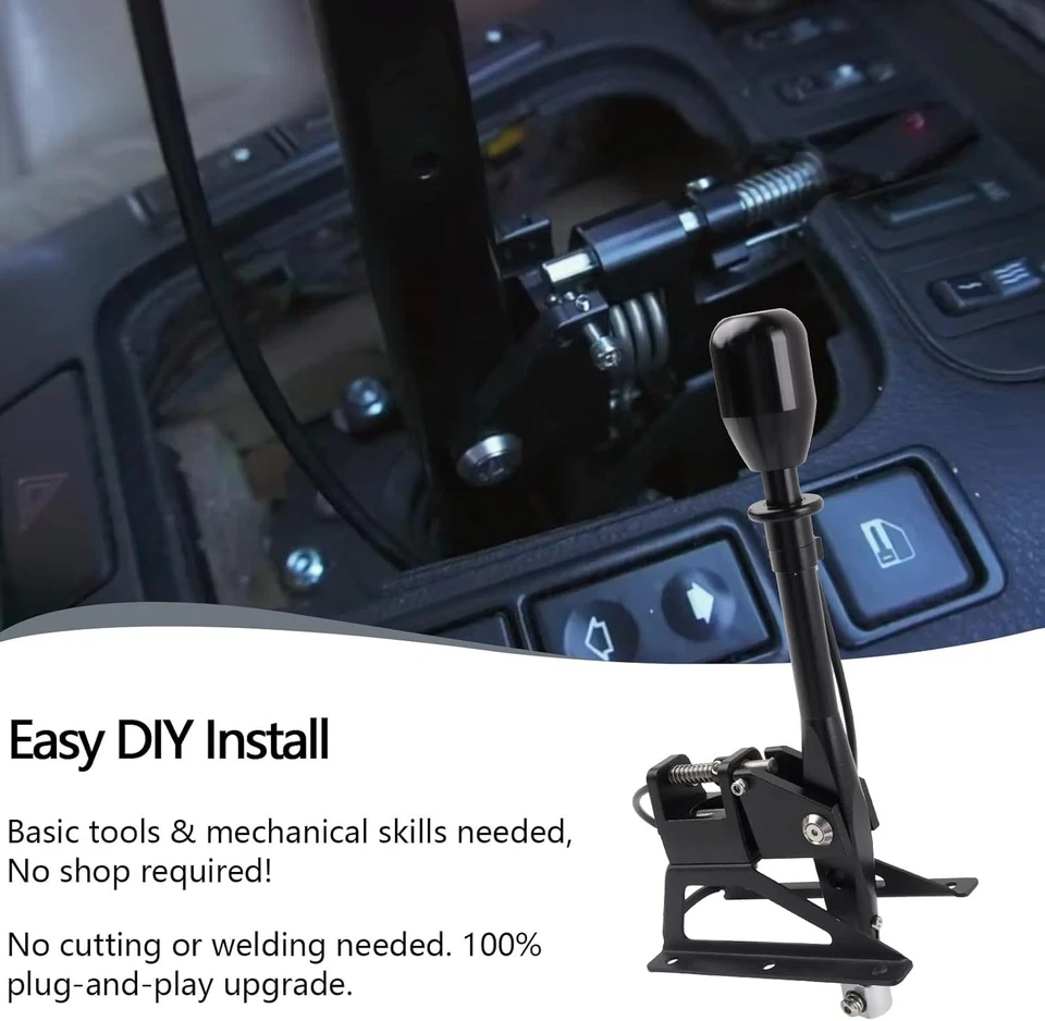 Palanca de cambios manual corta compatible con Audi 80 B4 A4 B5 B6 B7 -- 01E 01X Foto 4 de 4