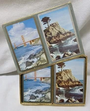 Congress Golden Gate Bridge Dual Pack Playing Cards Souvenir of California