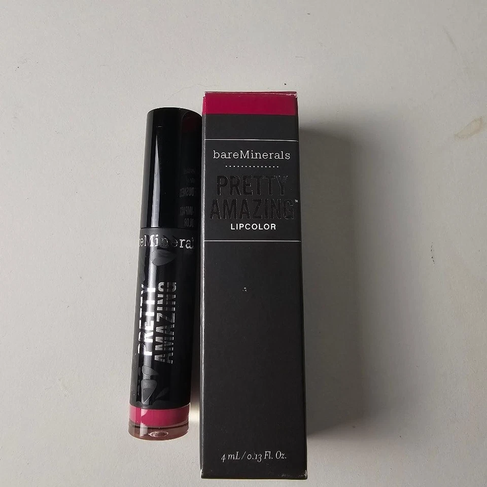 Bare Minerals Pretty Amazing Liquid Lip Gloss Ambition 4 ml / 0.13 fl oz NWB - Image 3 of 3