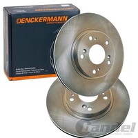 2X Denckermann Bremsscheiben 282Mm BelÜFtet Vorne Passend FüR Honda Civic CR-V S