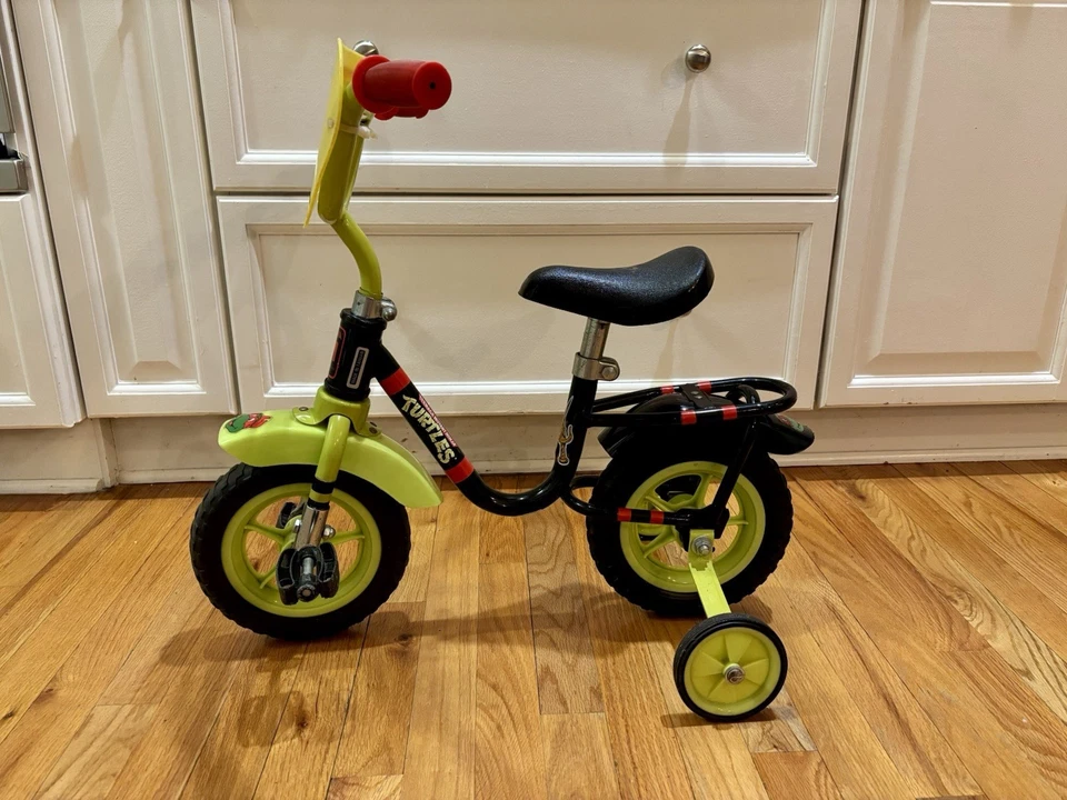 Bicicleta para niños Teenage Mutant Ninja Turtles TMNT de Dynacraft 1990 ¡Rara! Foto 3 de 4