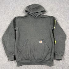 Carhartt Midweight Workwear K288 Original Fit Hoodie Fits Men's Size Small Gray