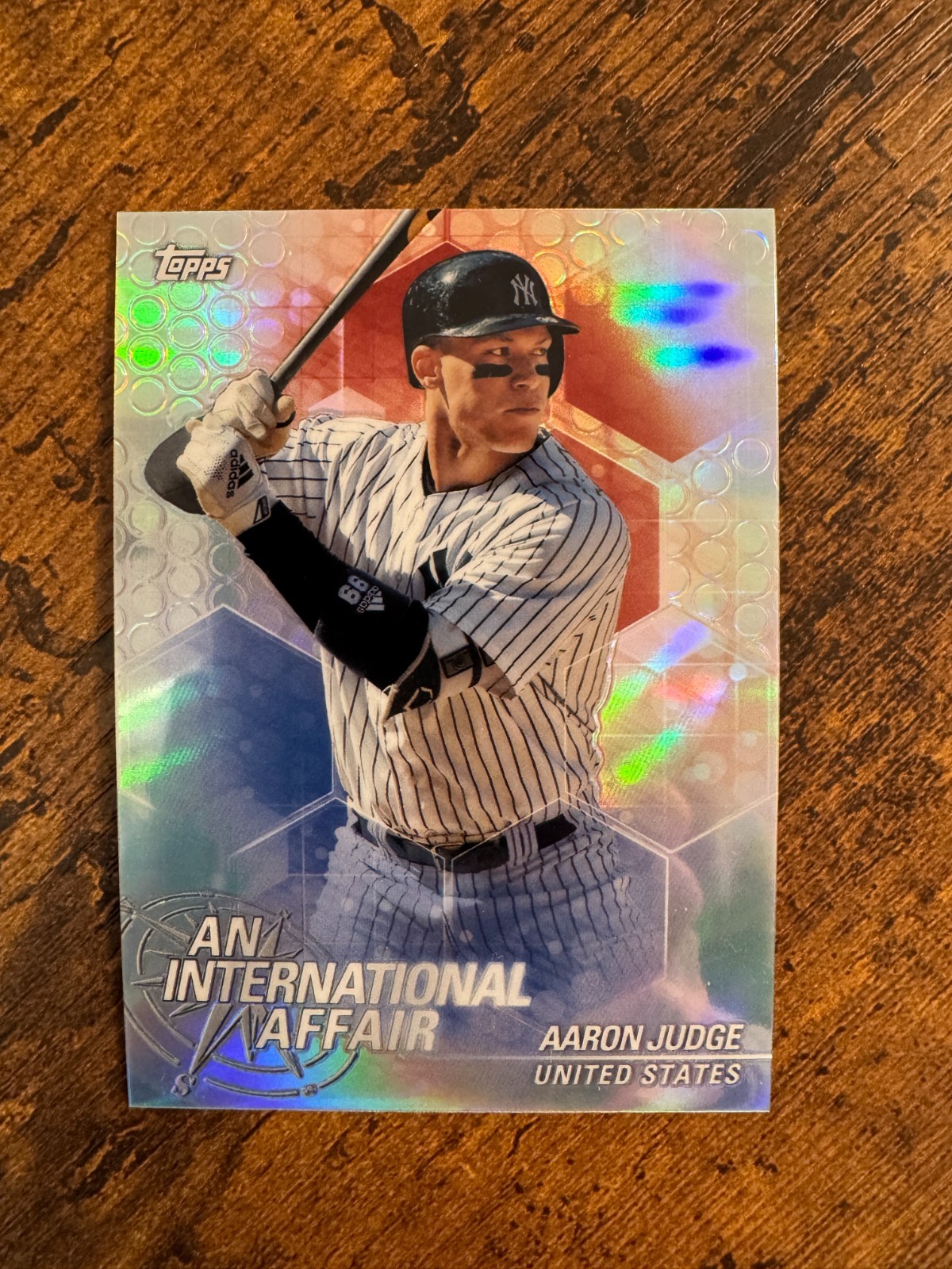 2018 Topps Chrome Update Baseball | An International Affair AARON JUDGE | #IA-AJ
