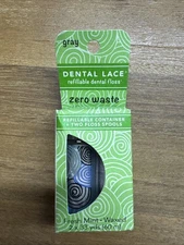 Dental Lace Biodegradable Woven Dental Floss Silk Floss with Natural Mint Flavor