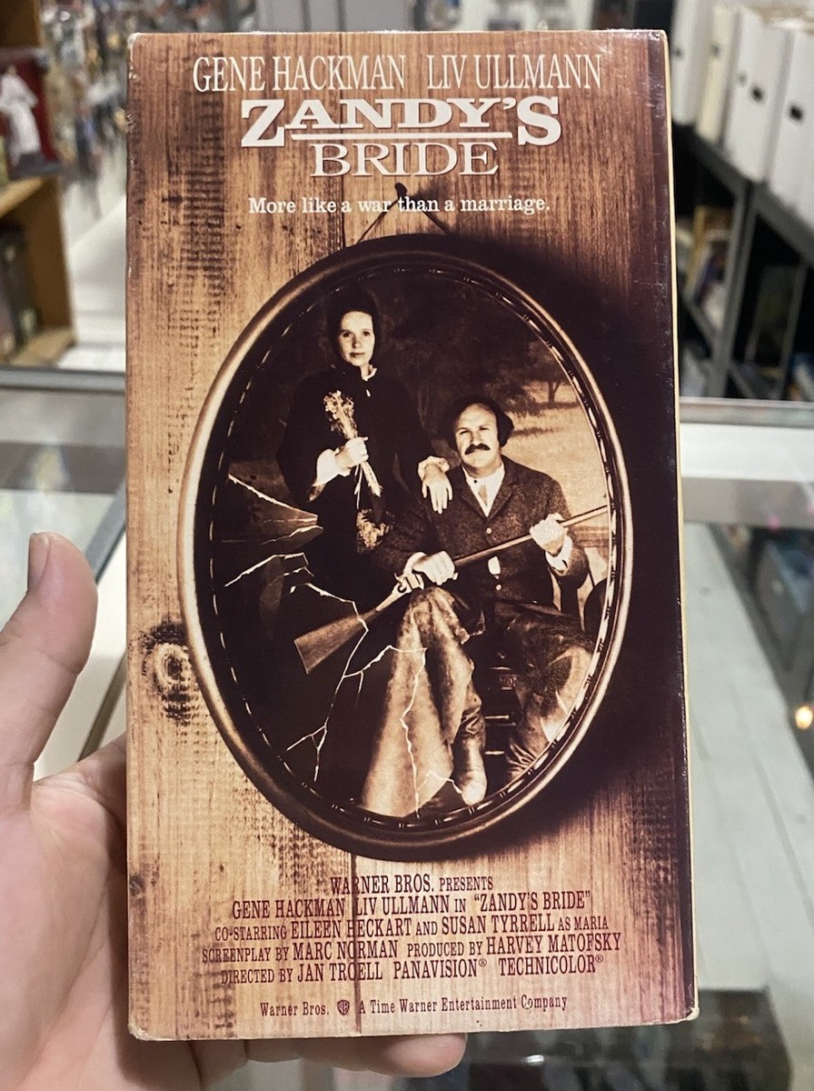 Vintage 1993 Zandy's Bride VHS 1974 Release Warner Bros Gene