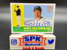 2021 Topps Archives SHEA HILLENBRAND AUTO FAN FAVORITES BLUE JAYS 1960 FFA-SH