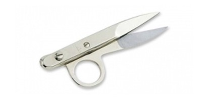 Premax Einringschere 110mm (4,5 Zoll) verchromt (Schneiderschere)