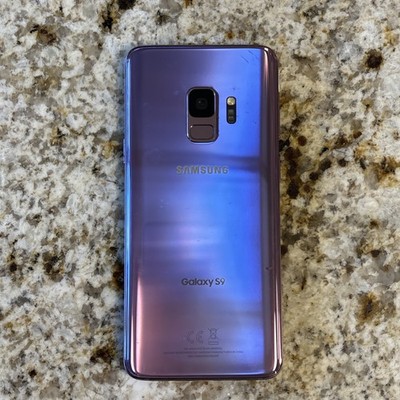 Samsung Galaxy S9 G960U 64GB Lilac Purple (Verizon/Unlocked) Light Burn.