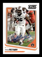 2018 Score #401 Kamryn Pettway Rookie Autographs