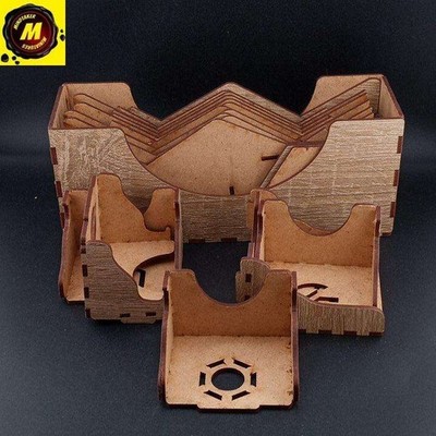 MDF Card Trays and Map Frame for Twilight Imperium (Fourth Edition) - #159233...