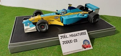 F1 R202 RENAULT R22 # 14 Jarno TRULLI 1/18 coffret UNIVERSAL HOBBIES formule 1 - Photo 1/4