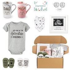 New Parents Gift Set Est 2025 Pregnancy Announcement Gifts for Couples-First ...