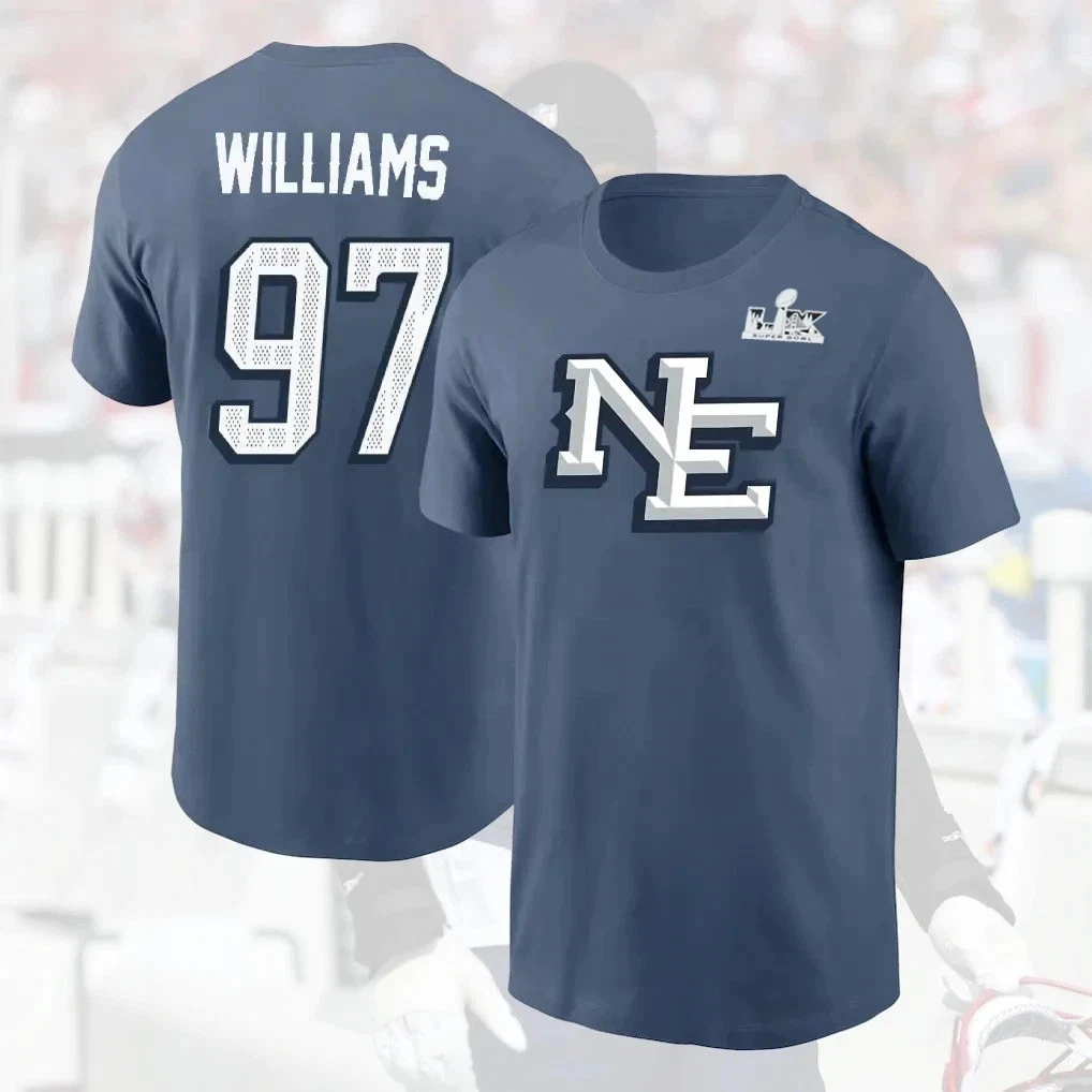 Milton #97 Williams 2025 Champs Name & Number Gift For New England Fans