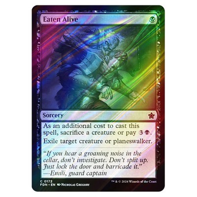 Magic The Gathering - Foundations - Eaten Alive - 0172 (Folie)