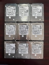 (Lot of 9) TOSHIBA MQ01ACF050  500GB 7.2K RPM 6GB/S 2.5” SATA LAPTOP Hard Drive