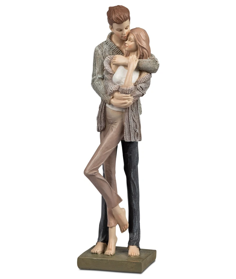 Formano Skulptur Liebespaar stehend Kunstharz 33 cm Verliebte Glück 759689 - Bild 1 von 1