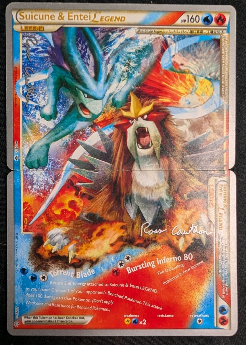 Pokémon Suicune & Entei LEGEND 94/95 95/95 World Championships