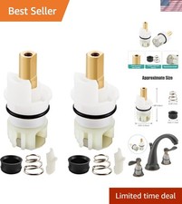 Delta Faucet Stem Assembly Replacement Kit - 2 Pack for Leak-Free Performance