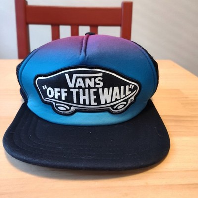 Vans Off The Wall Womens Beach Girl Trucker Hat Cap Snap Back
