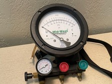 Mid-West Model 845 Backflow Test Gauge Used for Landscaping and Backflow Testing