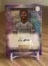 Linda Caicedo 2024-25 Topps Inception UEFA UCC Autographs Purple 18/25 Kit #