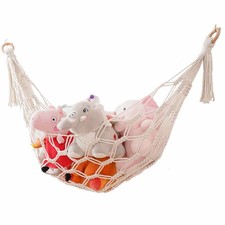 Stuffed Animal Storage Hammock Plush Jumbo Toy Hanging Hammock Wall Corner Net