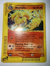 HP HOLO H19 WOTC E-SERIES Aquapolis Ninetales  on eBay