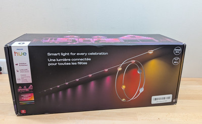 Philips Hue Festavia 150ft  Outdoor String Lights 80 Dimmable Lights - White