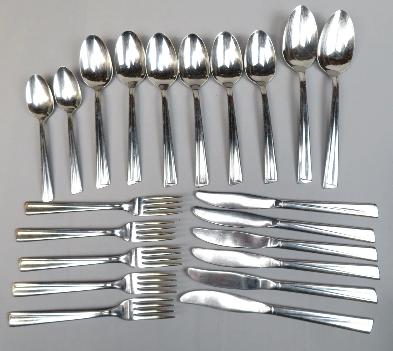 Insico USA FINLANDIA Stainless Flatware Set Vintage Mixed Lot 22pc