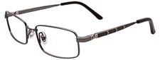 EASYTWIST ET967 Eyeglasses Eye Glasses 020 Satin Dark Grey & Black Authentic New