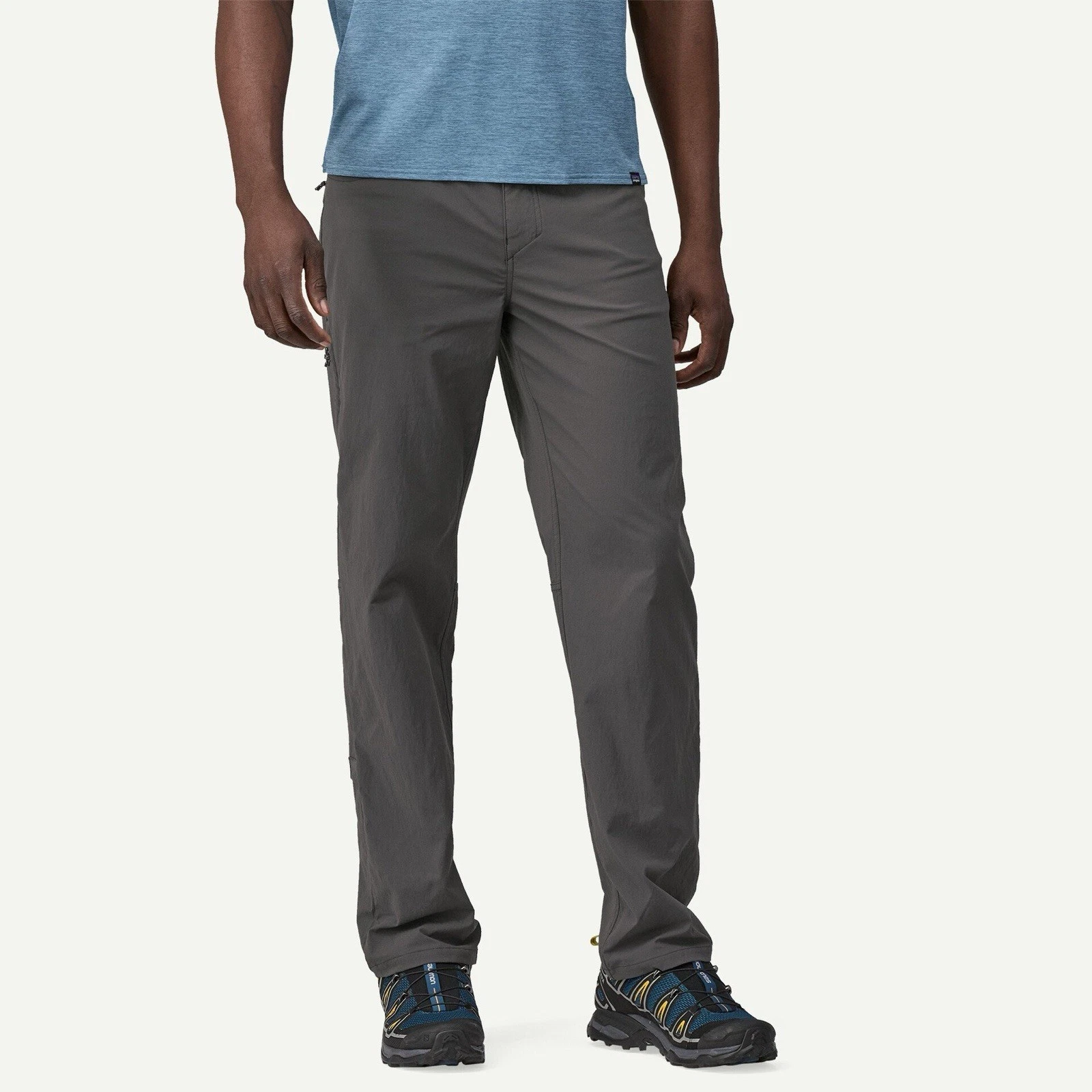 Patagonia Quandary Hiking Pants Men's Size 35 Gray Outdoor Stretch Nylon A004725