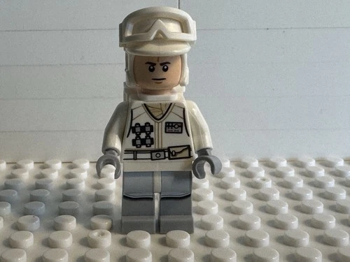 Hoth Rebel Trooper White Uniform Lego Minifig sw0708