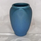 ROOKWOOD 1917 MATTE BLUE - GREEN ARTS & CRAFTS ART POTTERY VASE SHAPE 2232