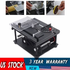 Compact Heavy Duty Table Saw Rotating Speed 1000-3000r/min Work Shop Portable US