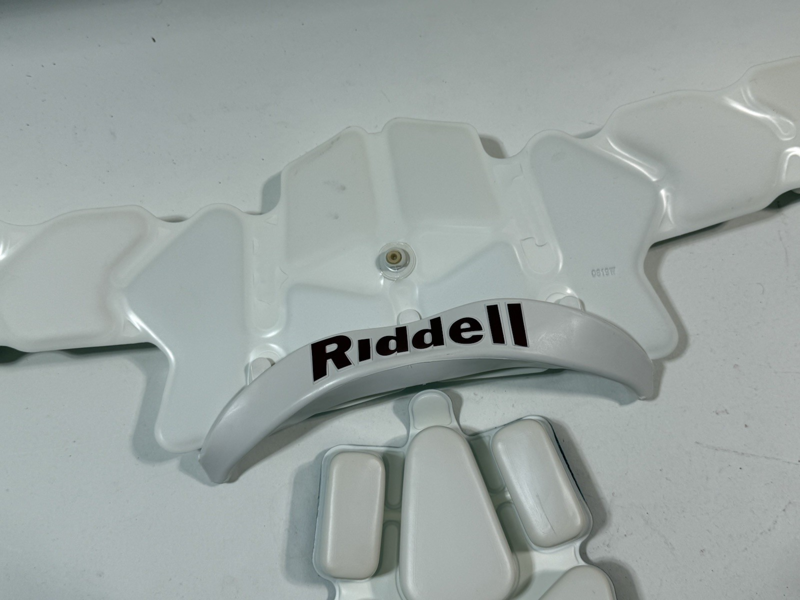 RIDDELL SPEED FOOTBALL HELMET REAR/SIDE PAD/ JAW PADS ADULT/VARSITY LG ...