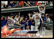 2018 Topps Boston Red Sox Boston Red Sox #48