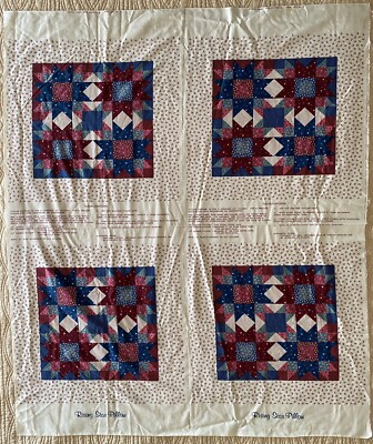 Cranston VIP Rising Star Pillow Panels 41  X 35  Cut & Sew Makes 2 Pillows