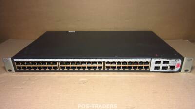3Com 3CBLSG48 2948 SFP Plus 48 Port Gigabit Baseline Switch with 4 SFP Ports 