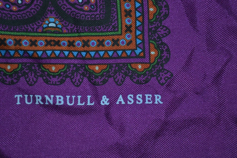 Pañuelo de bolsillo Turnbull & Asser 45x45cm Foto 2 de 4