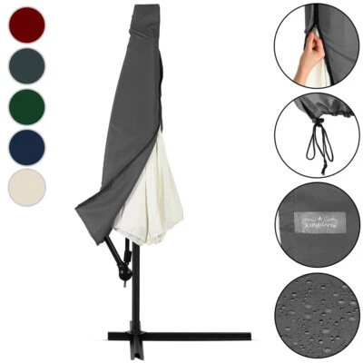 DEUBA Abdeckung Sonnenschirm Schutzhülle Schirmhaube Marktschirm Ampelschirm Haube