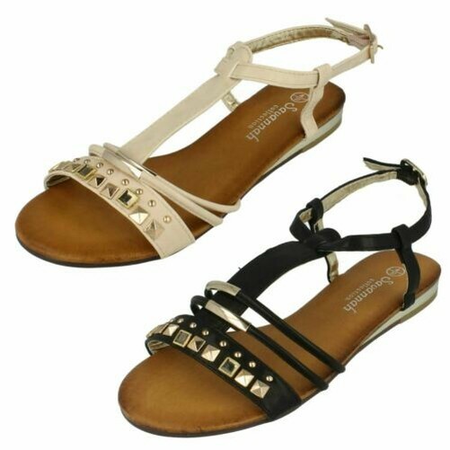 ladies studded sandals