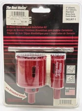 MK Morse TACLKIT1 Real McCoy Bi-Metal Hole Saw Lock Installation Kit 