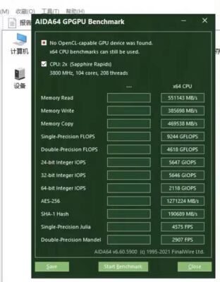 AIDA64 - GPGPU Benchmark